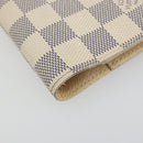 LOUIS VUITTON Damier Azur Agenda PM Day Planner Cover R20706 LV Auth BA14613V-9