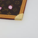 LOUIS VUITTON Monogram Cherry Blossom Pochette Cles Purse M92015 Auth BA14614A-16