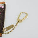 LOUIS VUITTON Monogram Cherry Blossom Pochette Cles Purse M92015 Auth BA14614A-8