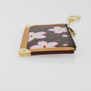 LOUIS VUITTON Monogram Cherry Blossom Pochette Cles Purse M92015 Auth BA14614A-3