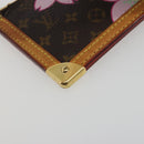LOUIS VUITTON Monogram Cherry Blossom Pochette Cles Purse M92015 Auth BA14614A-14