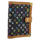 LOUIS VUITTON Monogram Multicolor Agenda PM Planner Cover R20895 LV Auth BA14615-1