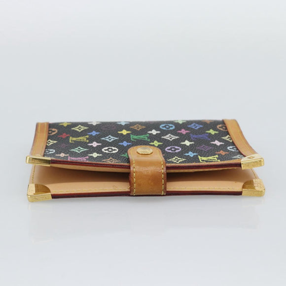 LOUIS VUITTON Monogram Multicolor Agenda PM Planner Cover R20895 LV Auth BA14615