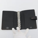 LOUIS VUITTON Epi Electric Agenda MM Day Planner Cover Black R2004N Auth BA14616-13