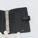 LOUIS VUITTON Epi Electric Agenda MM Day Planner Cover Black R2004N Auth BA14616-14