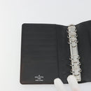 LOUIS VUITTON Epi Electric Agenda MM Day Planner Cover Black R2004N Auth BA14616-15
