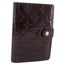 LOUIS VUITTON Monogram Vernis Agenda PM Cover Amarante R21026 LV Auth BA14617-1