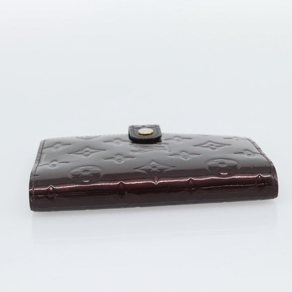 LOUIS VUITTON Monogram Vernis Agenda PM Cover Amarante R21026 LV Auth BA14617
