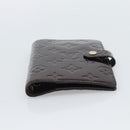 LOUIS VUITTON Monogram Vernis Agenda PM Cover Amarante R21026 LV Auth BA14617-7