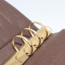 LOUIS VUITTON Damier Ebene Agenda MM Day Planner Cover R20240 LV Auth BA14619-9