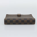 LOUIS VUITTON Damier Ebene Agenda MM Day Planner Cover R20240 LV Auth BA14619-4