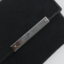 GUCCI GG Canvas Bifold Wallet Black Silver 112664 Auth BA14621A-12