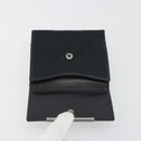 GUCCI GG Canvas Bifold Wallet Black Silver 112664 Auth BA14621A-13