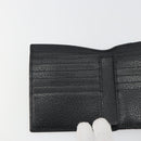 GUCCI GG Canvas Bifold Wallet Black Silver 112664 Auth BA14621A-17