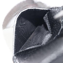 GUCCI GG Canvas Bifold Wallet Black Silver 112664 Auth BA14621A-20