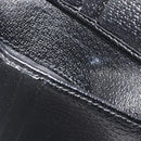 GUCCI GG Canvas Bifold Wallet Black Silver 112664 Auth BA14621A-24