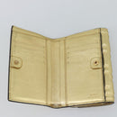 FENDI Zucca Mamma Bifold Wallet Leather Gold Tone 8M0419 Auth BA14623A-19