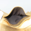 FENDI Zucca Mamma Bifold Wallet Leather Gold Tone 8M0419 Auth BA14623A-21
