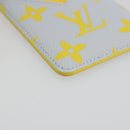 LOUIS VUITTON Monogram Glow Porte Cartes Magnet Yellow M15033 LV Auth BA14624SAM-8