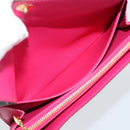 LOUIS VUITTON Monogram Multicolor Portefeiulle Sarah Black M60668 Auth BA14625V-17