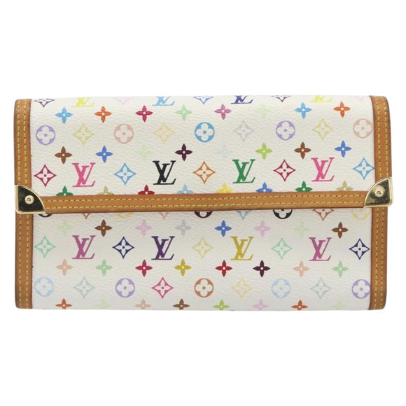 LOUIS VUITTON Monogram Multi Porte Tresor International M92659 Auth BA14626A