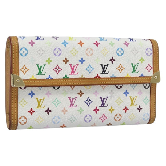LOUIS VUITTON Monogram Multi Porte Tresor International M92659 LV Auth BA14627A