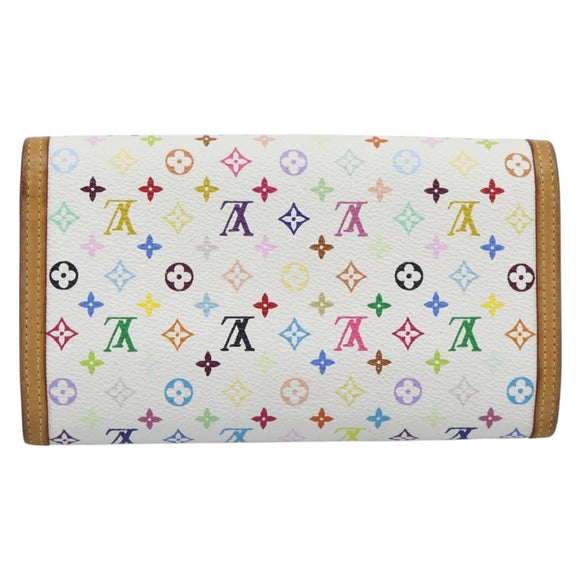 LOUIS VUITTON Monogram Multi Porte Tresor International M92659 LV Auth BA14627A