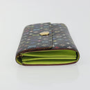 LOUIS VUITTON Monogram Multicolor Portefeiulle Sarah Black M60668 Auth BA14628-4