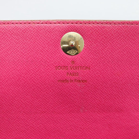 LOUIS VUITTON Monogram Multicolor Portefeiulle Sarah Black M60668 Auth BA14629