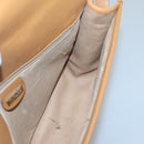 GUCCI Micro GG Supreme Web Sherry Line Shoulder Bag PVC Beige Gold Auth BA1463-19