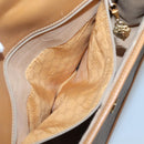 GUCCI Micro GG Supreme Web Sherry Line Shoulder Bag PVC Beige Gold Auth BA1463-11