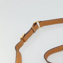 GUCCI Micro GG Supreme Web Sherry Line Shoulder Bag PVC Beige Gold Auth BA1463-8