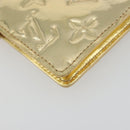 LOUIS VUITTON Monogram Miroir Agenda PM Planner Cover Gold R20962 Auth BA14630A-11