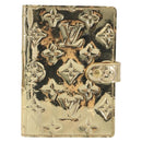 LOUIS VUITTON Monogram Miroir Agenda PM Planner Cover Gold R20962 Auth BA14630A-2