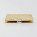 LOUIS VUITTON Monogram Miroir Agenda PM Planner Cover Gold R20962 Auth BA14630A-4