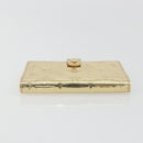 LOUIS VUITTON Monogram Miroir Agenda PM Planner Cover Gold R20962 Auth BA14630A-5