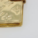 LOUIS VUITTON Monogram Miroir Agenda PM Planner Cover Gold R20962 Auth BA14630A-8