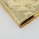 LOUIS VUITTON Monogram Miroir Agenda PM Planner Cover Gold R20962 Auth BA14630A-9