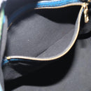 LOUIS VUITTON Epi Noe Shoulder Bag Green Blue M44044 LV Auth BA14637-20