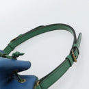 LOUIS VUITTON Epi Noe Shoulder Bag Green Blue M44044 LV Auth BA14637-8