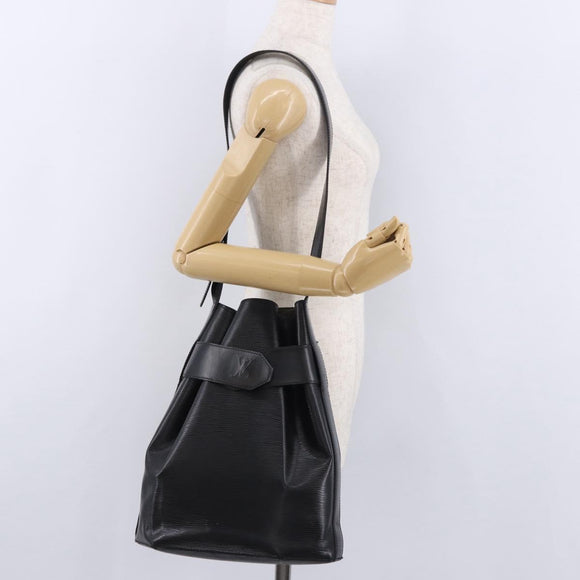 LOUIS VUITTON Epi Sac de Paul GM Shoulder Bag Black M80155 LV Auth BA14638