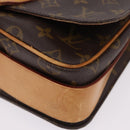 LOUIS VUITTON Monogram Cartouchiere MM Shoulder Bag M51253 LV Auth BA14643-12
