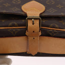 LOUIS VUITTON Monogram Cartouchiere MM Shoulder Bag M51253 LV Auth BA14643-15