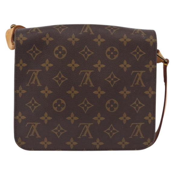 LOUIS VUITTON Monogram Cartouchiere MM Shoulder Bag M51253 LV Auth BA14643