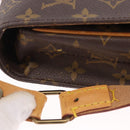 LOUIS VUITTON Monogram Cartouchiere MM Shoulder Bag M51253 LV Auth BA14643-9