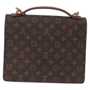 LOUIS VUITTON Monogram Monceau 28 Hand Bag 2way M51185 LV Auth BA14646-2