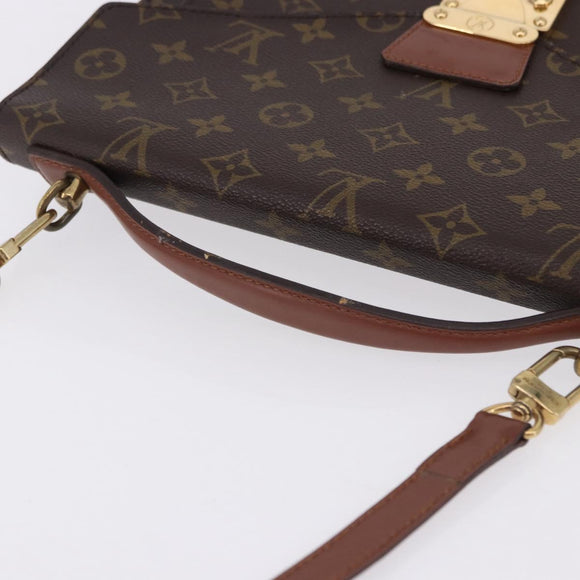 LOUIS VUITTON Monogram Monceau 28 Hand Bag 2way M51185 LV Auth BA14646