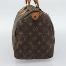 LOUIS VUITTON Monogram Speedy 30 Hand Bag M41526 LV Auth BA14647-4