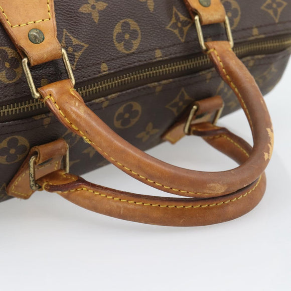 LOUIS VUITTON Monogram Speedy 30 Hand Bag M41526 LV Auth BA14647