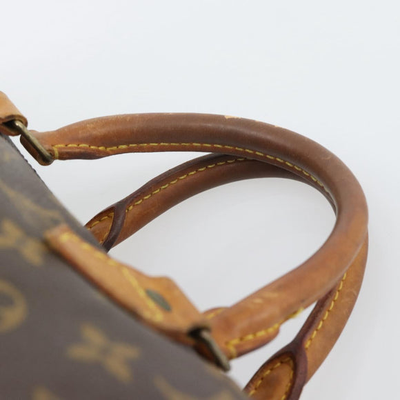 LOUIS VUITTON Monogram Speedy 30 Hand Bag M41526 LV Auth BA14647